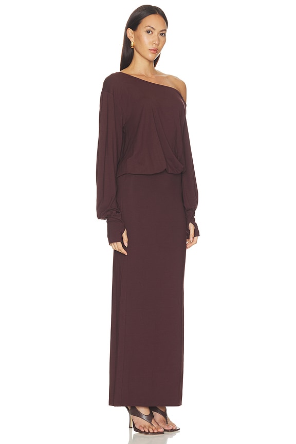 view 2 of 3 Rosabella Maxi Dress in Dark Brown