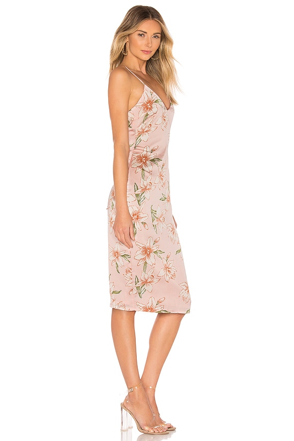 view 2 of 3 VESTIDO MIDI ANDI in Pink Floral