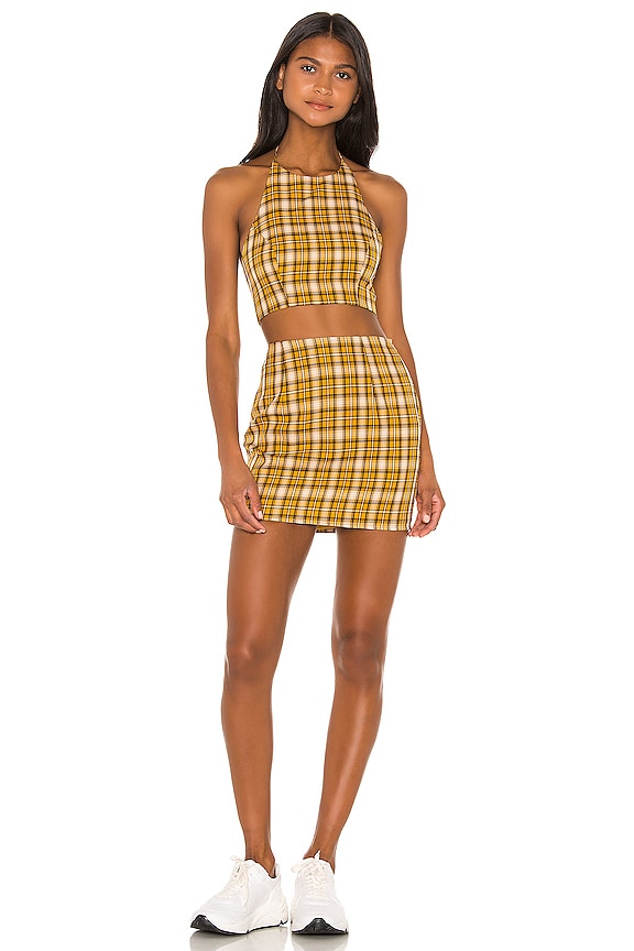 view 1 of 3 Deon Skirt Set in Mustard