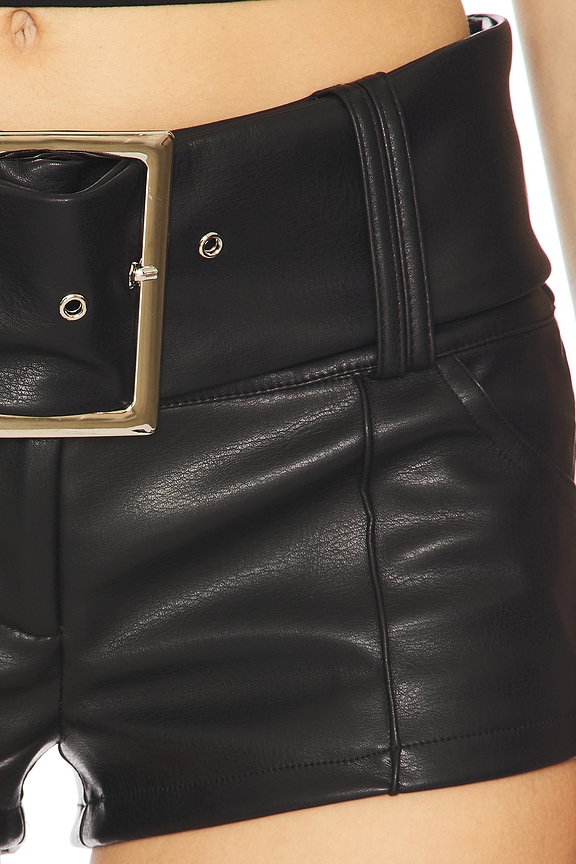 Melania Micro Short in Black View 6 of 6