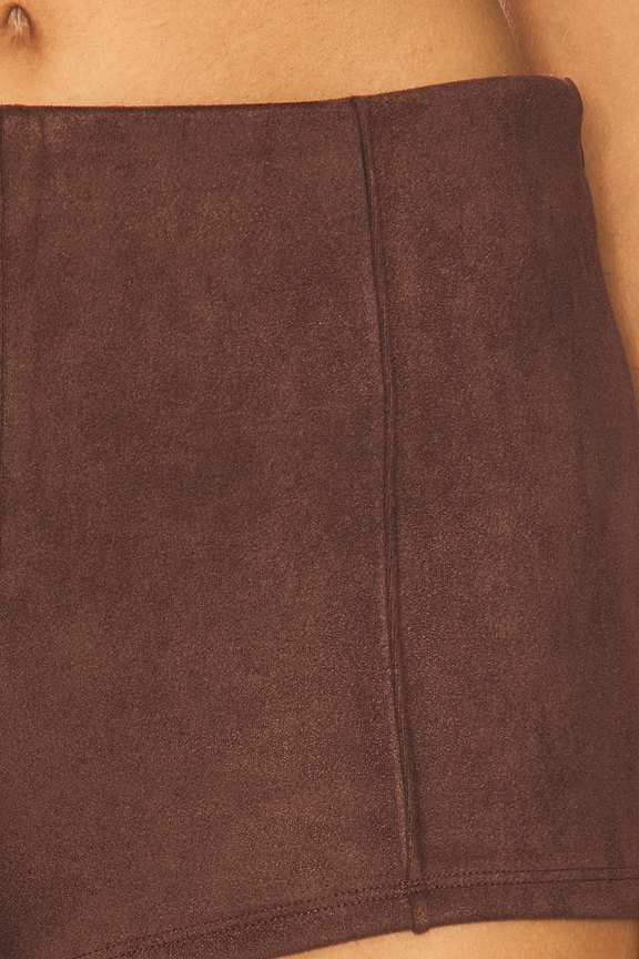 Jessica Faux Suede Short