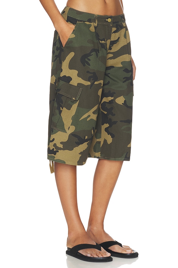 view 2 of 6 Halia Baggy Short in Camo Print