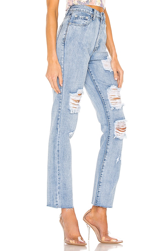 view 2 of 4 Ramona Straight Jeans in Light Wash