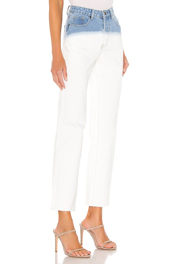 view 2 of 4 VAQUEROS DESTEÑIDOS CLAIRE in Light Blue Wash