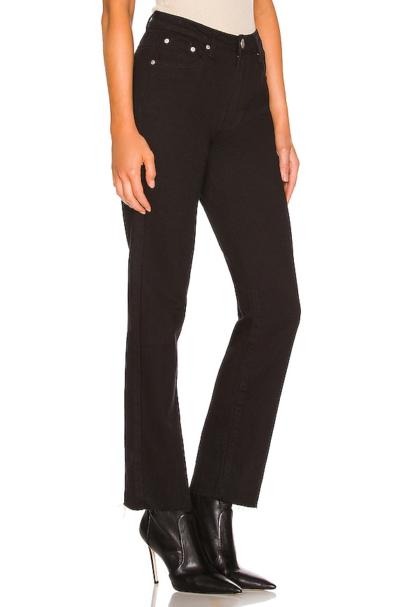 view 2 of 4 Vaqueros rectos de mezclilla Dylan in Black