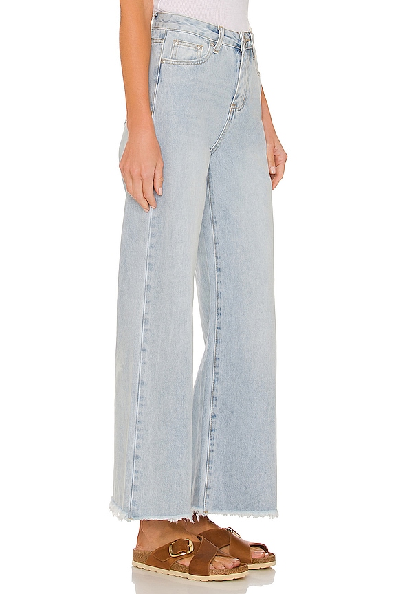 view 2 of 4 Lucy Crop Flare Jeans in Light Vintage Indigo