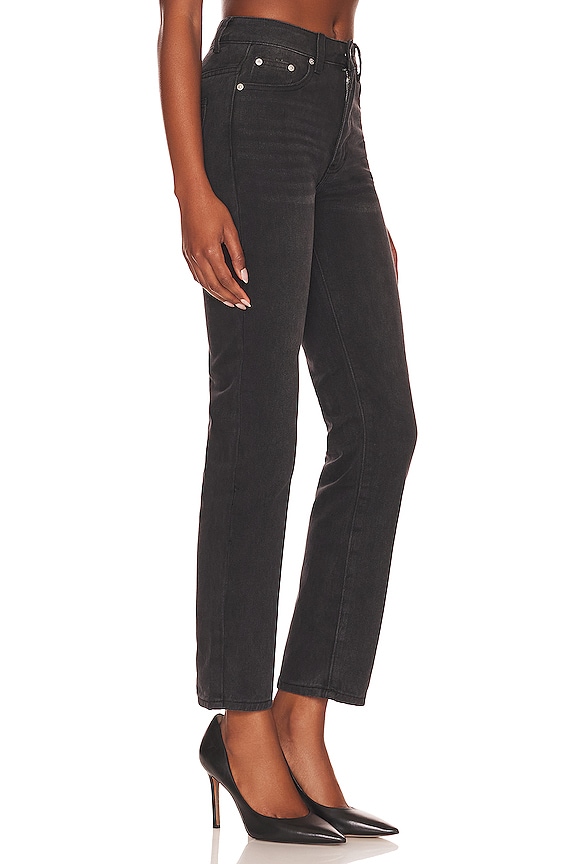view 2 of 4 Rowan Mid Rise Jean in Black