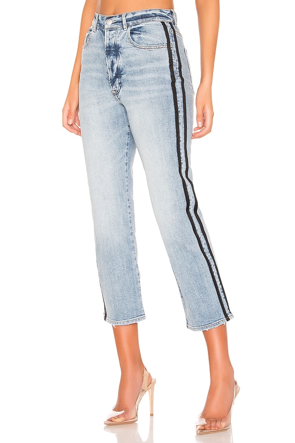 view 1 of 4 Jamie Side Stripe Jeans in Light Wash