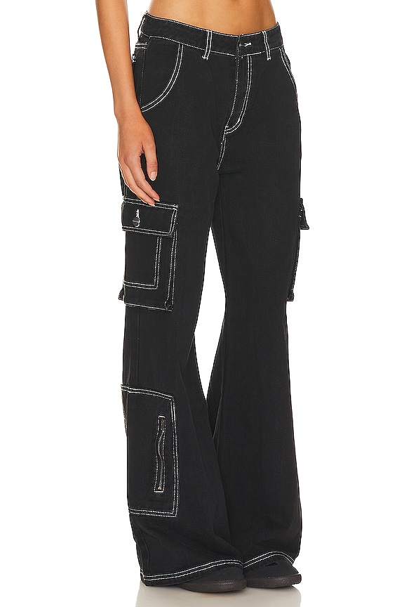 view 2 of 5 Natt Baggy Cargo Jeans in Black