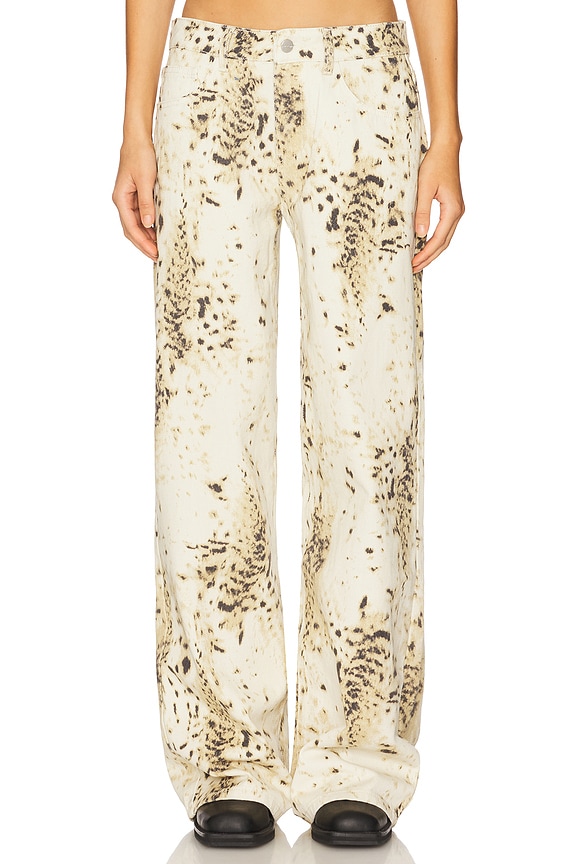 view 2 of 7 Freya Jeans in Leopard