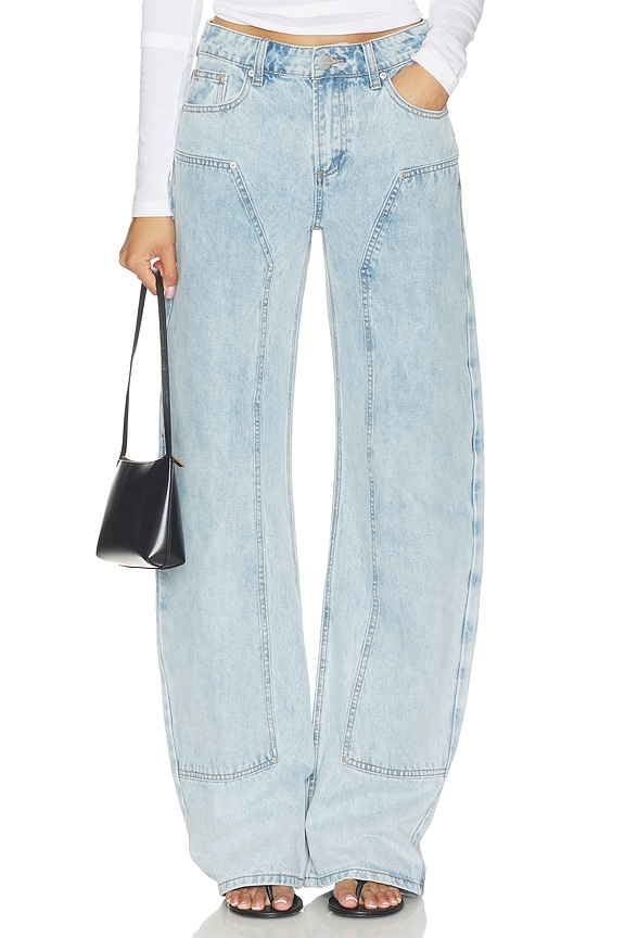 view 1 of 6 Camile Jean in Light Blue Wash