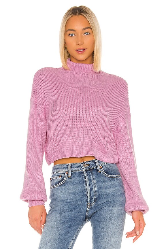 view 1 of 4 Madison Turtleneck Sweater in Orchid