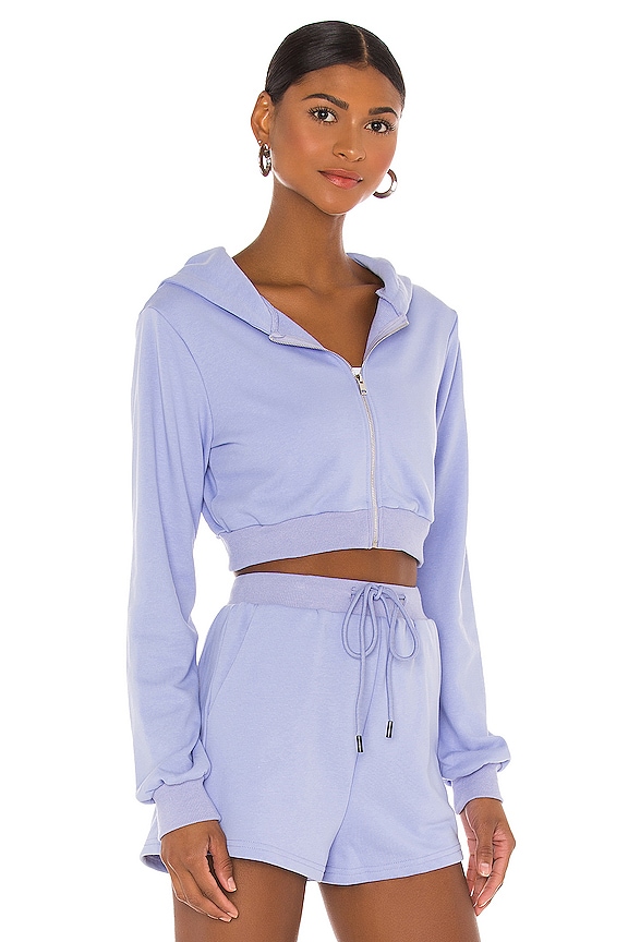 view 2 of 4 DANNA 크롭 후디 in Periwinkle