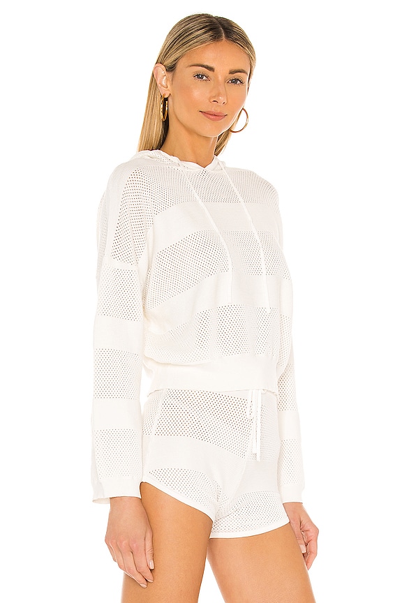 view 2 of 4 EVERLY 니트 후디 in White