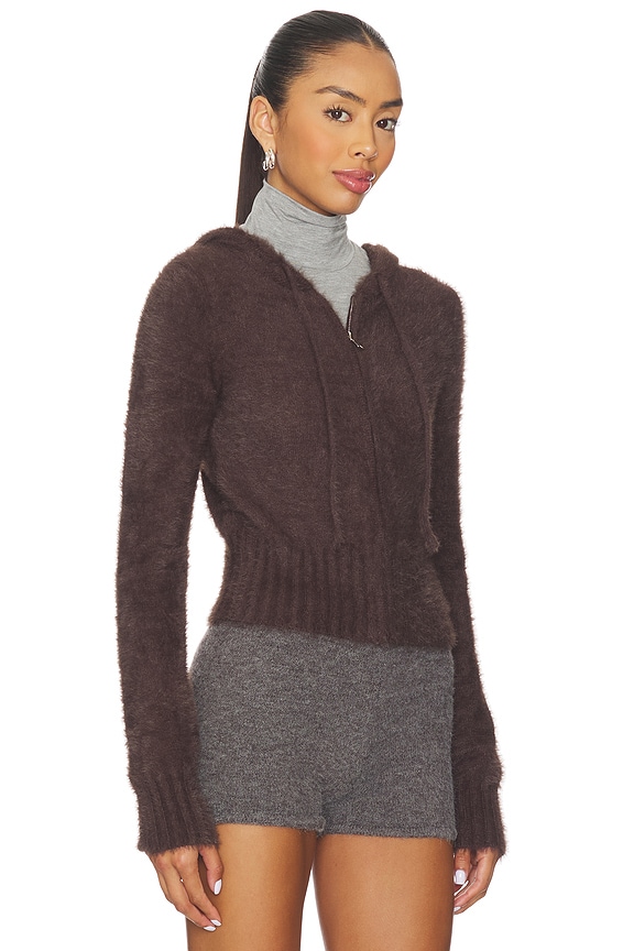 view 2 of 4 AMELIA ジャケット in Chocolate Brown