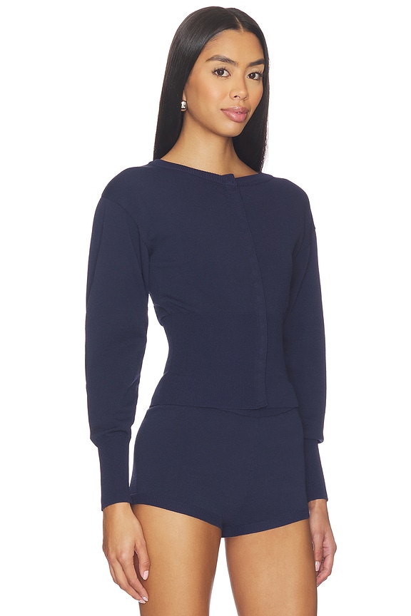 view 2 of 4 Jayella Knit Top in Navy