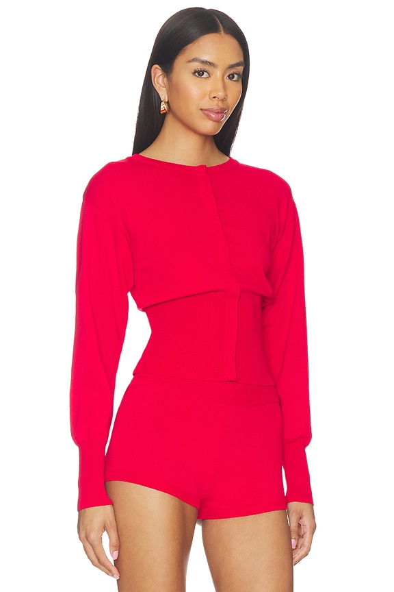 view 2 of 4 Jayella Knit Top in Red