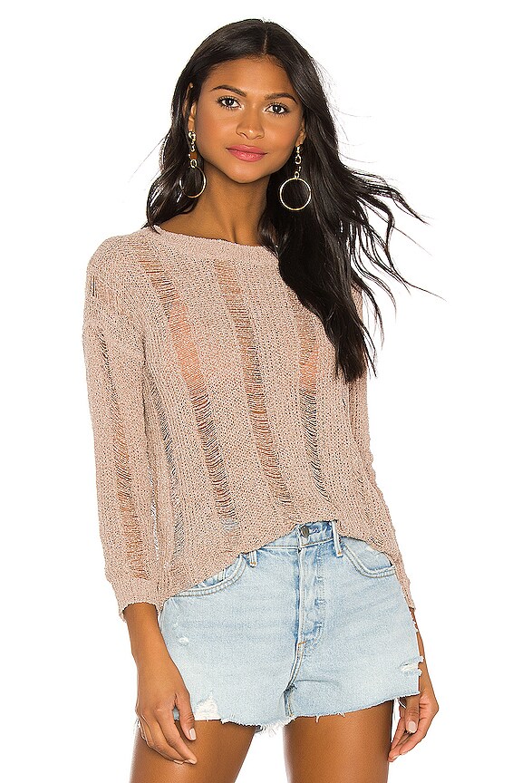 view 1 of 4 Nancy Knit Sweater in Beige