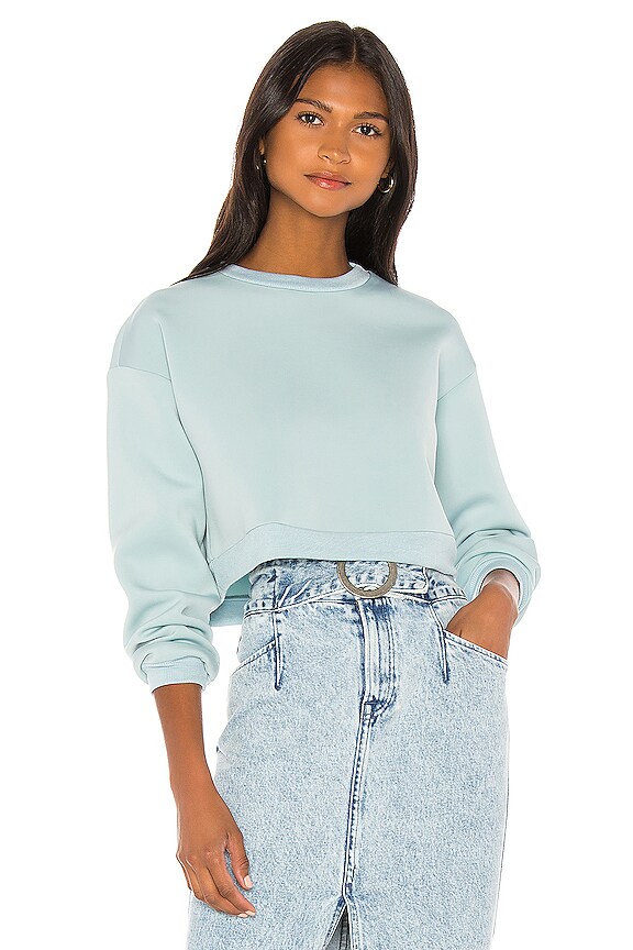 view 1 of 4 Koda Crew Neck Sweatshirt in Seafoam Green