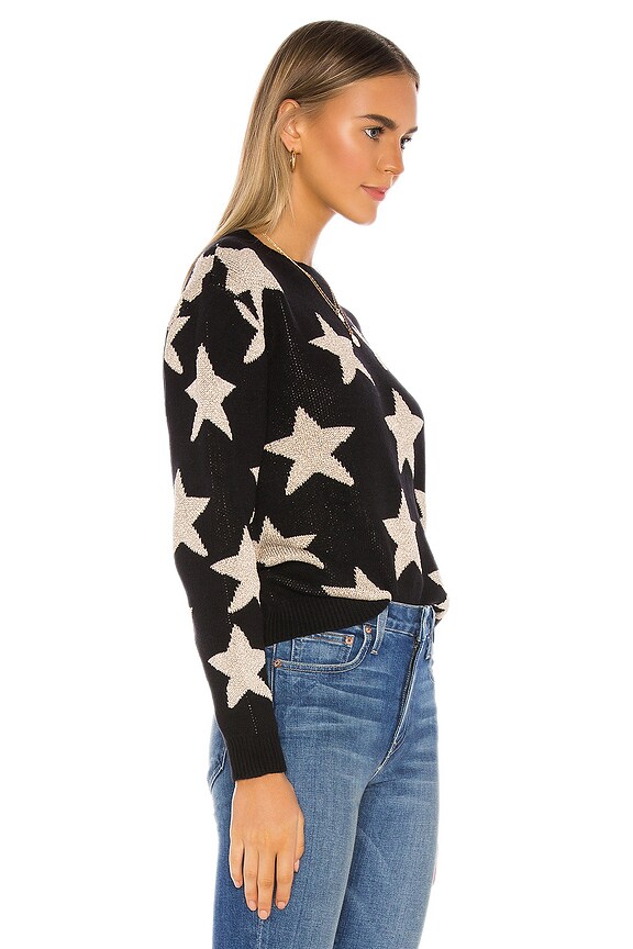 view 2 of 5 Rosabel Crew Neck Sweater in Black Multi