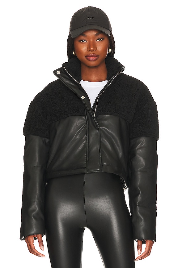 view 2 of 5 Oliver Faux Fur Jacket in Black