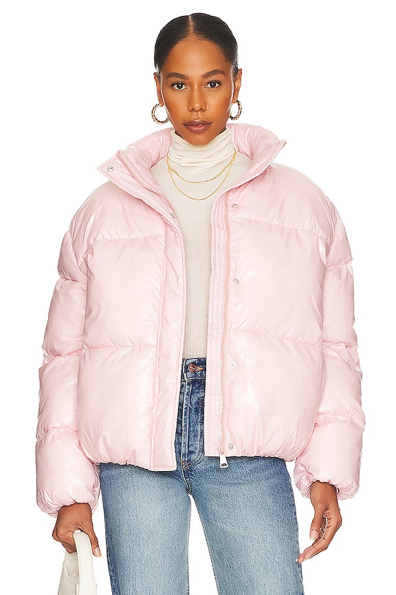 view 1 of 5 Cierra Oversized Puffer in Light Pink