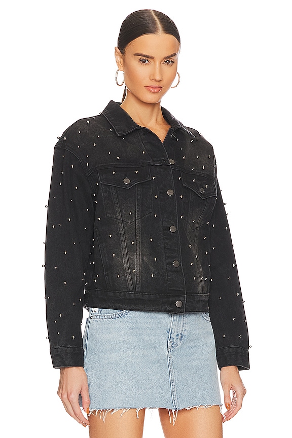 view 2 of 5 BLOUSON PEARL in Washed Black