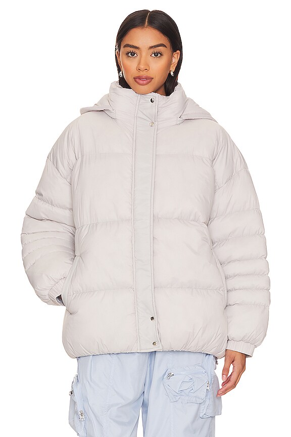 view 2 of 5 Raquelle Oversized Puffer in Grey