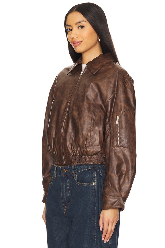 view 2 of 4 Janeka Jacket in Brown