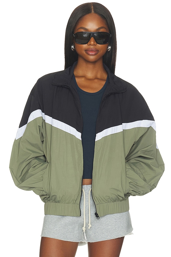 view 2 of 5 Liberty Track Jacket in Olive