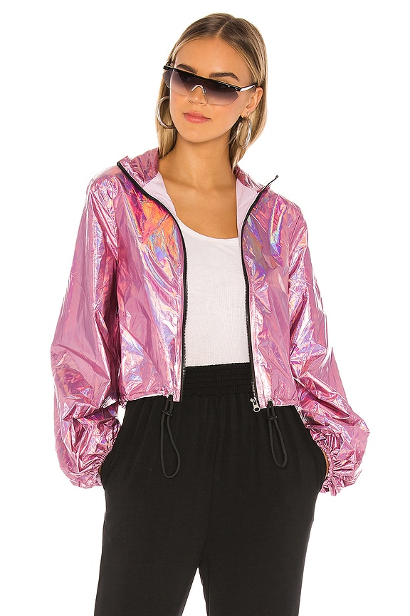 view 1 of 4 Jamey Zip Front Jacket in Pink