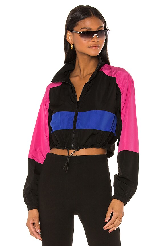 view 1 of 5 Ayleen Track Jacket in Black Multi