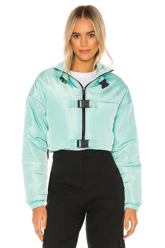 view 2 of 5 AVA 패딩자켓 in Aqua Blue