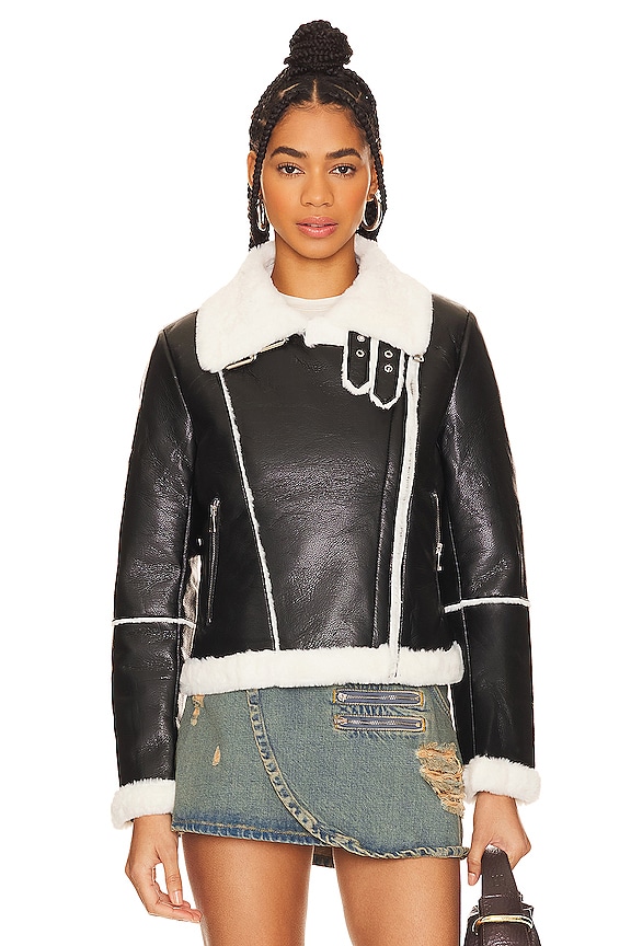 【BAON】Shurai Fleece Bomber Over Zip Up Ocari Printed Nylon Bomber in Faded Black – SVRN