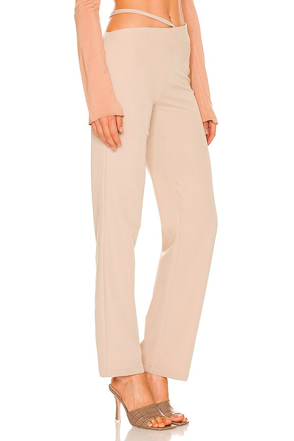 view 2 of 4 PANTALÓN MICAH in Nude