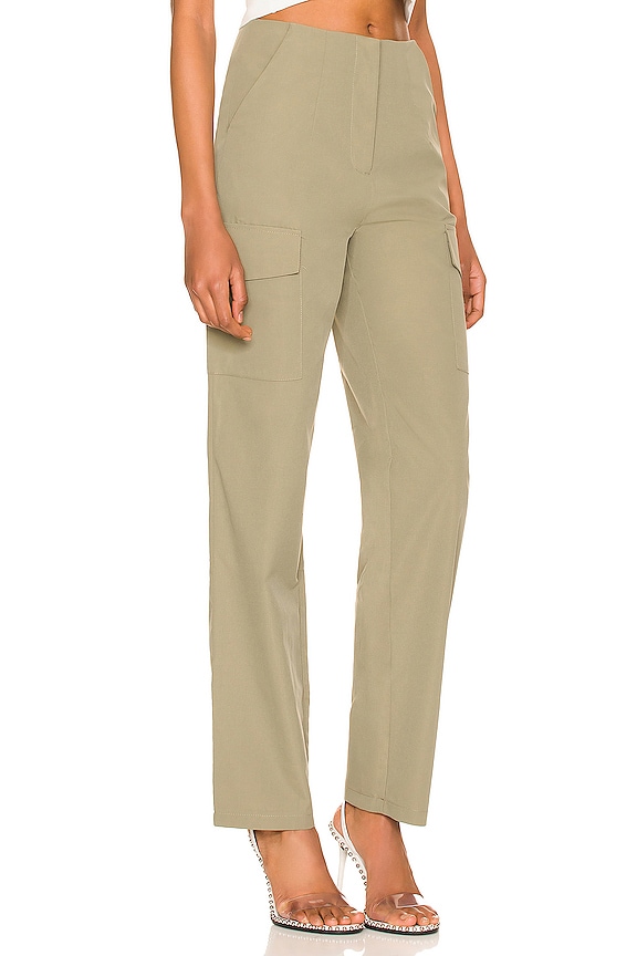 view 2 of 4 PANTALON KIMMY in Olive Green