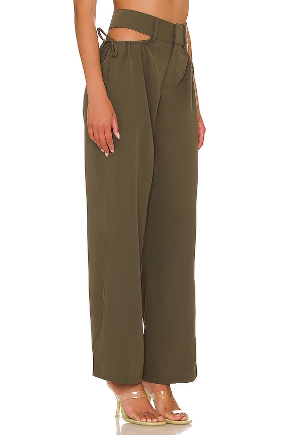 view 2 of 4 Benny Cut Out Pants in Green