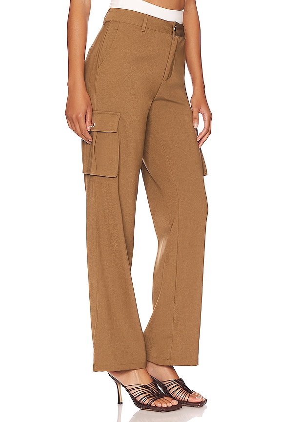 view 2 of 4 PANTALÓN AVERY in Olive Green