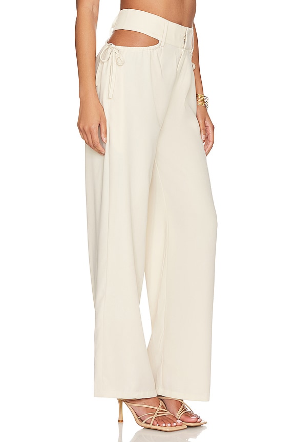 view 2 of 4 Benny Cut Out Pants in Beige