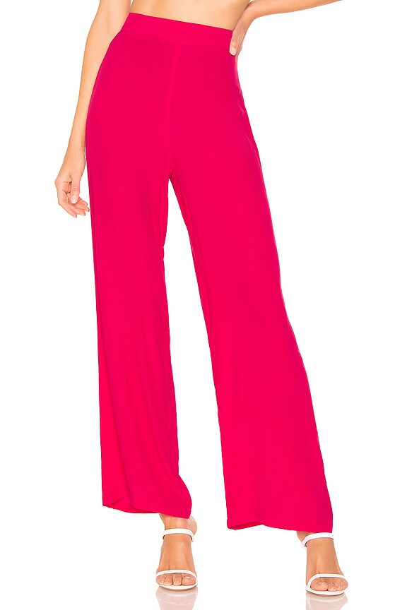 view 1 of 4 Clara Kick Flare Pants in Hot Pink