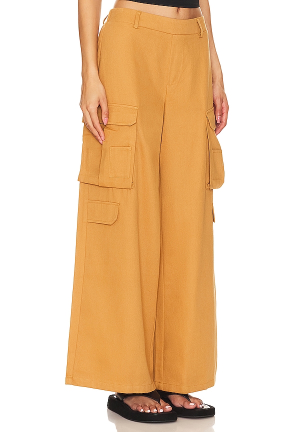 view 2 of 4 Piper Cargo Pant in Khaki Brown