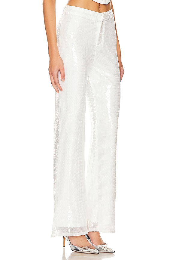 view 2 of 5 PANTALÓN AVIA in White Sequin