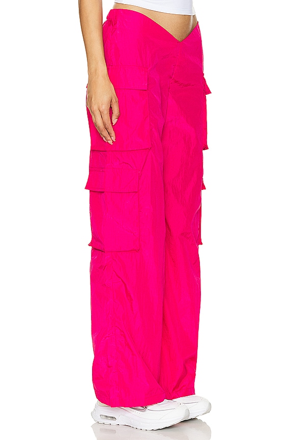 view 2 of 4 Beatrice Cargo Pant in Hot Pink
