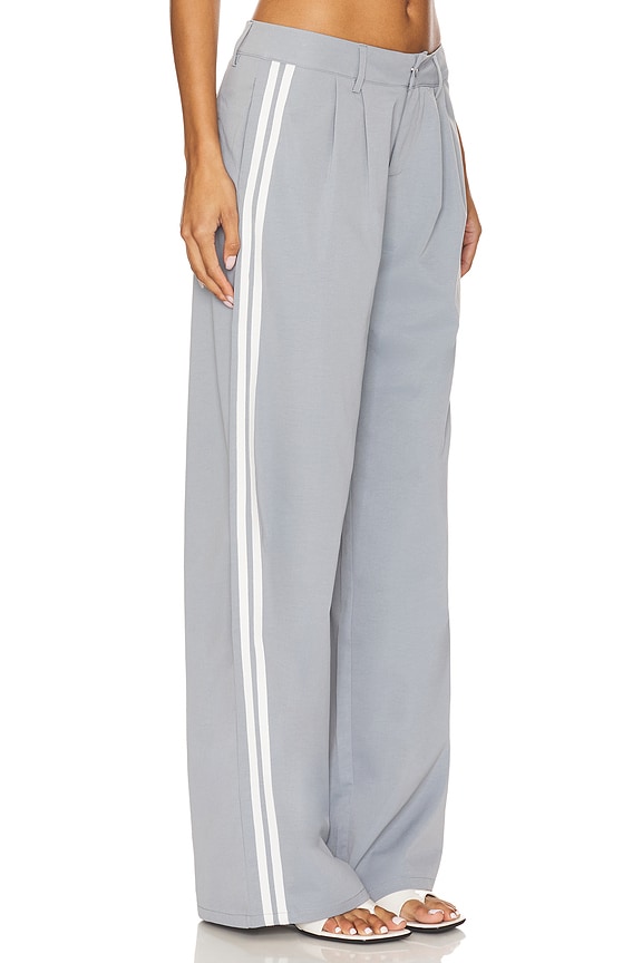 view 2 of 6 БРЮКИ KATHERINE in Grey Stripe