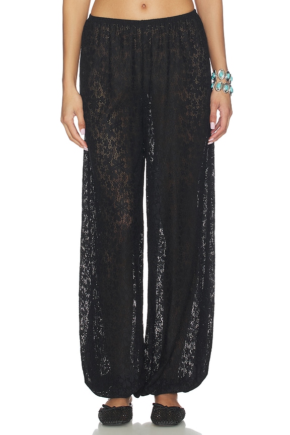 view 1 of 6 Liesel Balloon Pant in Black