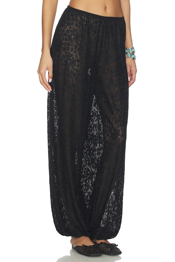 view 2 of 6 Liesel Balloon Pant in Black