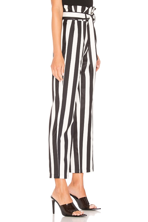 view 2 of 4 PANTALON PIPPA in Black & White