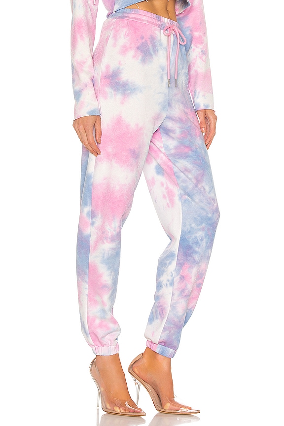 view 2 of 4 PANTALON SWEAT PARIS in Pink & Blue