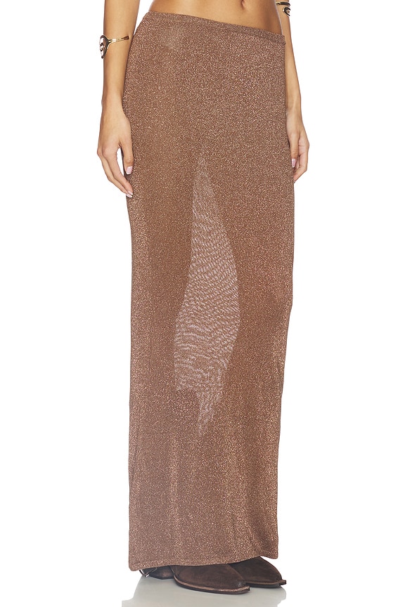 view 2 of 6 JUPE SHELLY in Brown Metallic
