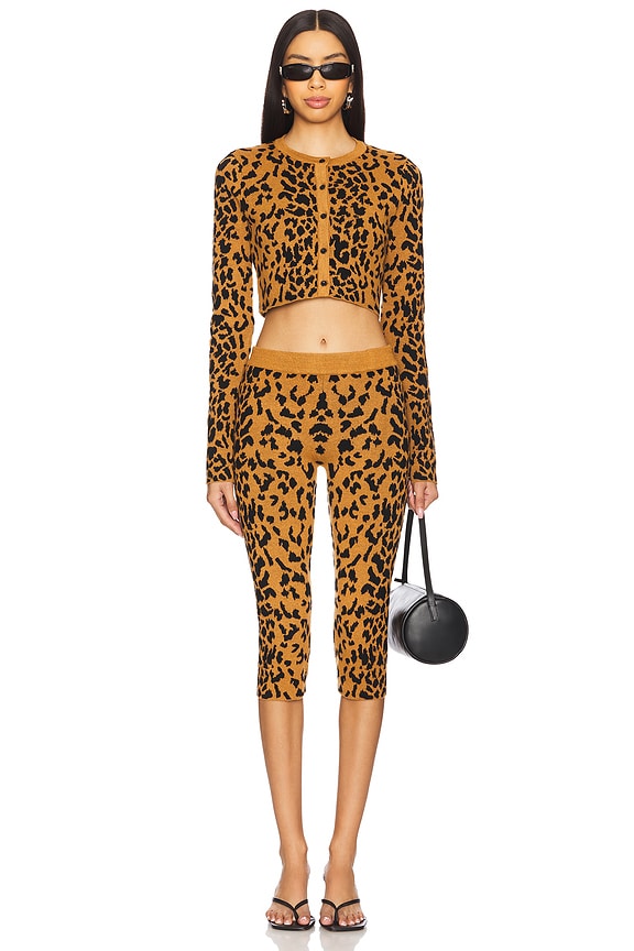 view 2 of 5 Lyle Knit Set in Leopard